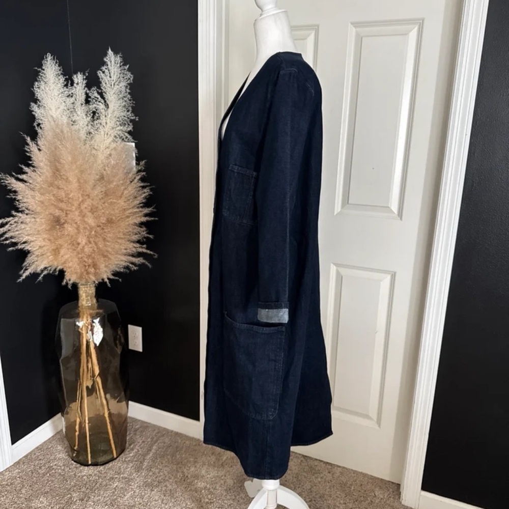 Love In Long Denim Duster Jacket
size Large - Picture 6 of 12